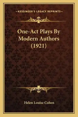 One-Act Plays by Modern Authors (1921)