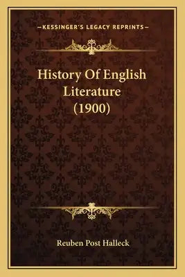 History Of English Literature (1900)