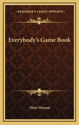 Everybody's Game Book