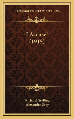 I Accuse! (1915)
