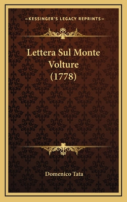 Lettera Sul Monte Volture (1778)