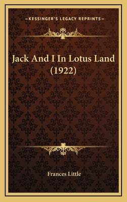 Jack And I In Lotus Land (1922)