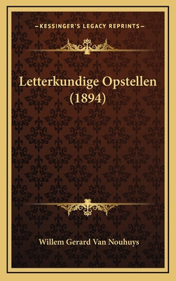 Letterkundige Opstellen (1894)