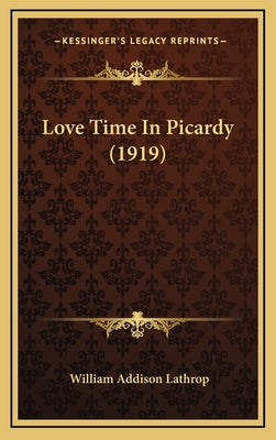 Love Time In Picardy (1919)