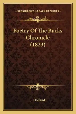 Poetry Of The Bucks Chronicle (1823)