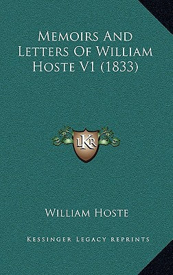 Memoirs And Letters Of William Hoste V1 (1833)