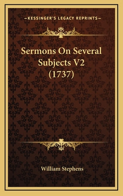 Sermons On Several Subjects V2 (1737)