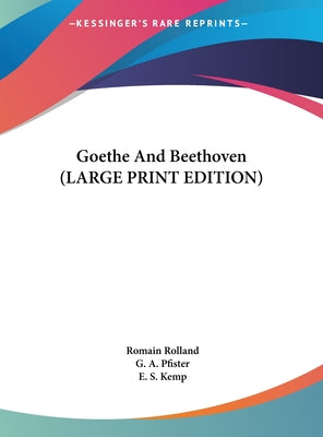 Goethe and Beethoven