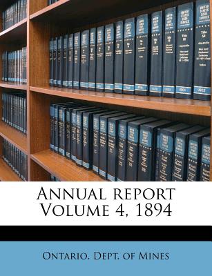 Annual Report Volume 4, 1894