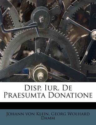 Disp. Iur. de Praesumta Donatione