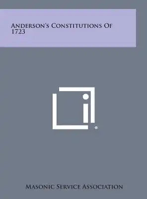Anderson's Constitutions of 1723