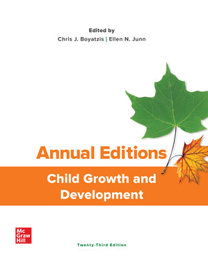 Annual Editions: Child Growth and Development