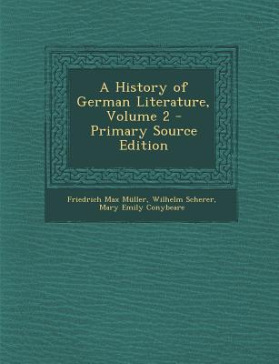 A History of German Literature, Volume 2
