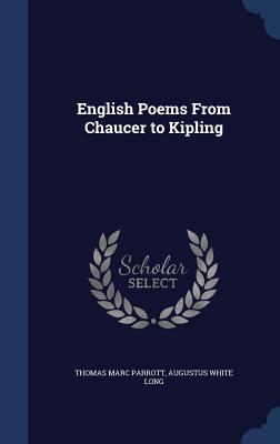 English Poems From Chaucer to Kipling
