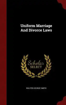 Uniform Marriage and Divorce Laws