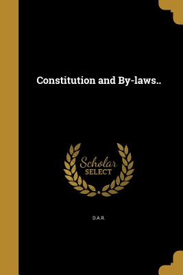 Constitution and By-Laws..
