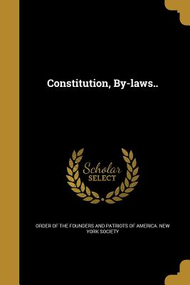Constitution, By-Laws..