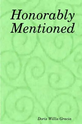 Honorably Mentioned
