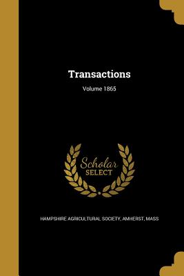 Transactions; Volume 1865