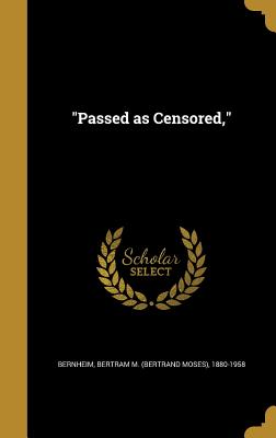 Passed as Censored,