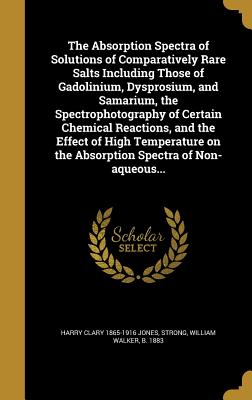 The Absorption Spectra of Solutions of Comparatively Rare Salts Including Those of Gadolinium, Dysprosium, and Samarium, the Spectrophotography of Cer