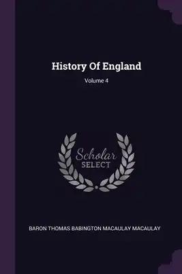 History Of England; Volume 4