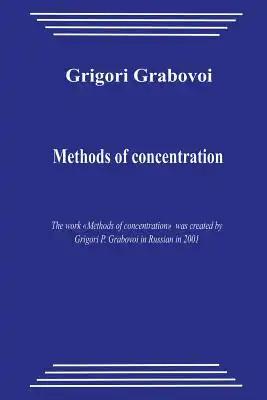 Methods of Concentration