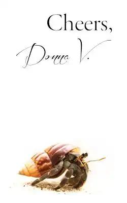 Cheers, Donna V.