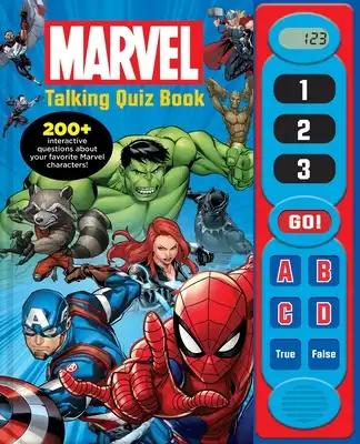 Marvel: Talking Quiz Sound Book [With Battery]