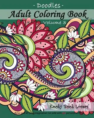 Adult Coloring Book - Doodles, Volume 3