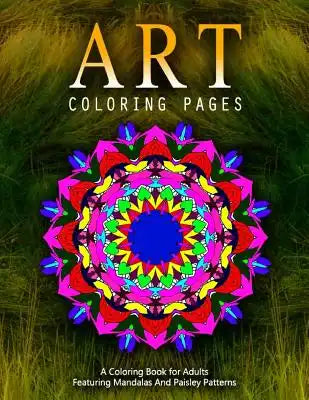 ART COLORING PAGES - Vol.9: adult coloring pages