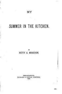 My summer in the kitchen