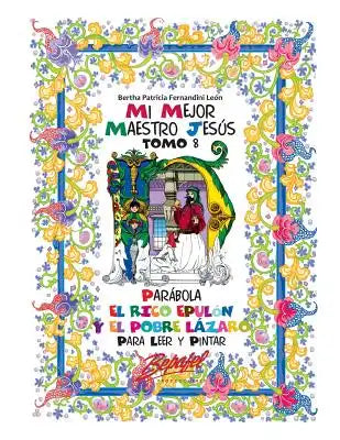 Mi mejor maestro Jesús-Parábola El rico Epulón y el pobre Lázaro: Para Leer y pintar
