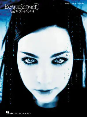 Evanescence Fallen Piano, Vocal and Guitar Sheet Music Songbook Artist Collection with 11 Rock Hits from the 2003 Album Music Book for Singers and Pia