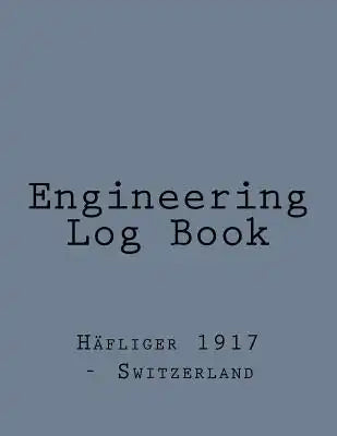 Engineering Log Book: 368 pages, Grey Cover