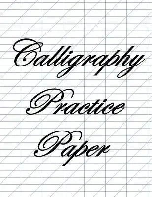 Calligraphy Practice Paper: Blue Guide Lines!