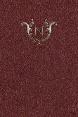 Monogram "n" Meeting Notebook