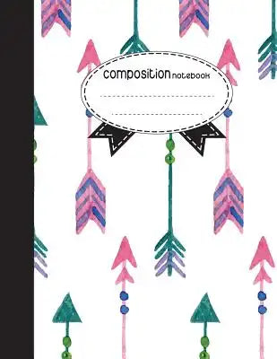 Composition Notebook, 8.5 x 11, 110 pages: Boho Style: (School Notebooks)