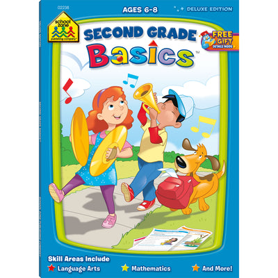 School Zone Second Grade Basics Workbook