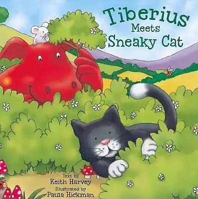 Tiberius Meets Sneaky Cat
