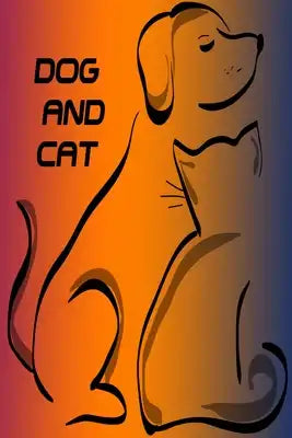 Dog and cat: Note book 110 Pages Size 6" X 9"