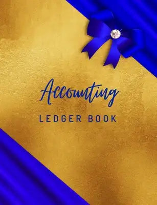 Accounting Ledger Book: General Business Ledger Checking Account Transaction Register Cash Book For Bookkeeping - 6 Column Payment Record And