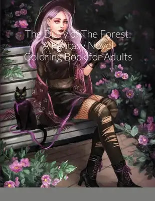 The Diary of The Forest: A Fantasy Novel Coloring Book for Adults