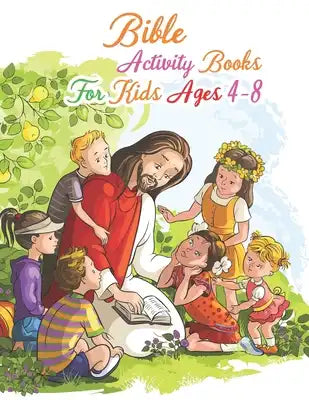 Bible Activity Books For Kids Ages 4-8: A Fun Kids Workbook Game For Number by Coloring Activity
