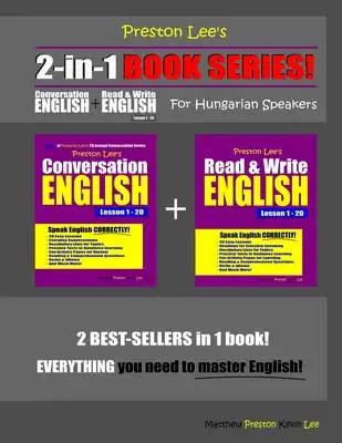 Preston Lee's 2-in-1 Book Series! Conversation English & Read & Write English Lesson 1 - 20 For Hungarian Speakers