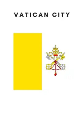 Vatican City: Country Flag A5 Notebook to write in with 120 pages