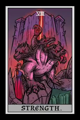 Strength: Tarot Card Notebook