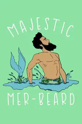 Majestic Mer Beard: Notebook Wide Rule