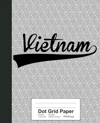 Dot Grid Paper: VIETNAM Notebook