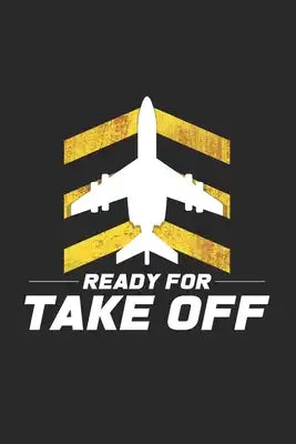 Ready for take off: 6x9 Flight Attendant - grid - squared paper - notebook - notes